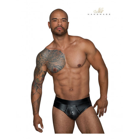 Slip sexy zippé H065|Lingerie et Vêtement Homme|NatureCoquine