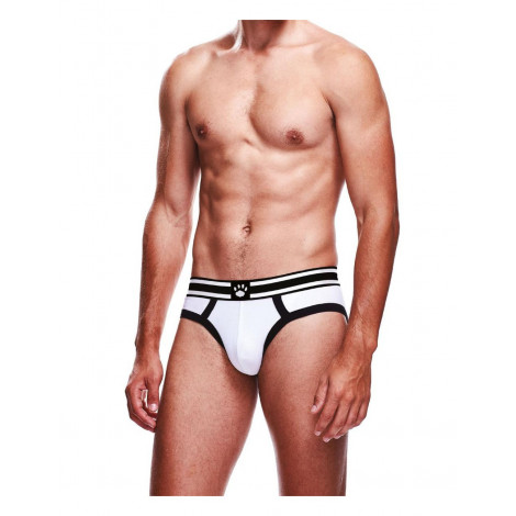 Slip Prowler blanc et noir|Lingerie et Vêtement Homme|NatureCoquine