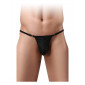 Mini string noir - Paris Hollywood|Lingerie et Vêtement Homme|NatureCoquine