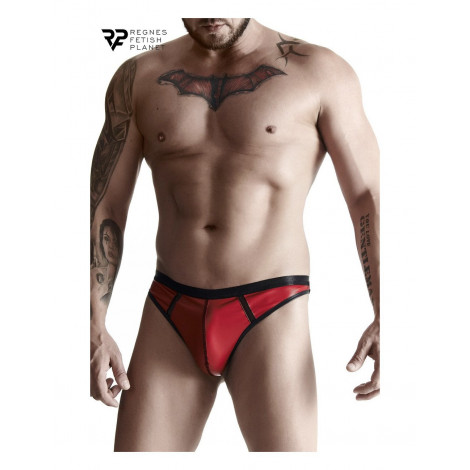 String wetlook rouge - Regnes|Lingerie et Vêtement Homme|NatureCoquine