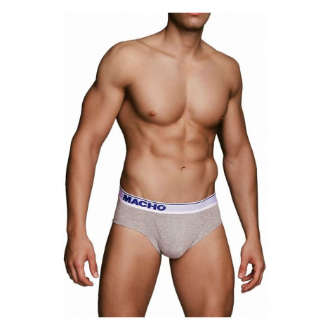 Slip MC088 gris|Lingerie et Vêtement Homme|NatureCoquine