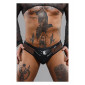 Slip type brésilien noir - Regnes|Lingerie et Vêtement Homme|NatureCoquine