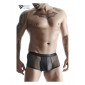 Boxer noir wetlook et mesh - Regnes|Lingerie et Vêtement Homme|NatureCoquine