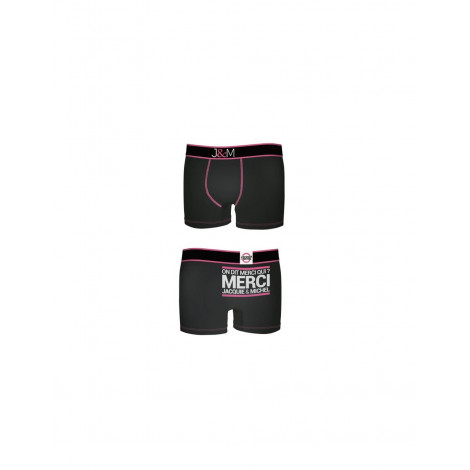 Boxer J&M en coton - Noir|Lingerie et Vêtement Homme|NatureCoquine