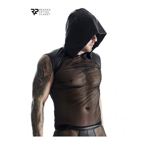 T-shirt à capuche en mesh - Regnes|Lingerie et Vêtement Homme|NatureCoquine