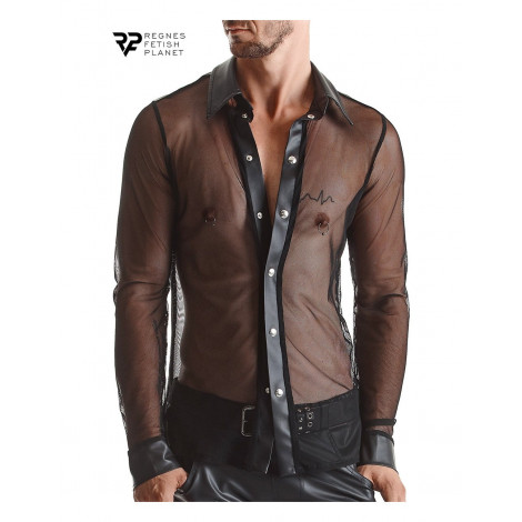 Chemise transparente Cesare - Regnes|Lingerie et Vêtement Homme|NatureCoquine