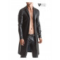 Manteau long wetlook Sergio - Regnes|Lingerie et Vêtement Homme|NatureCoquine