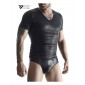 T-shirt wetlook noir - Regnes|Lingerie et Vêtement Homme|NatureCoquine
