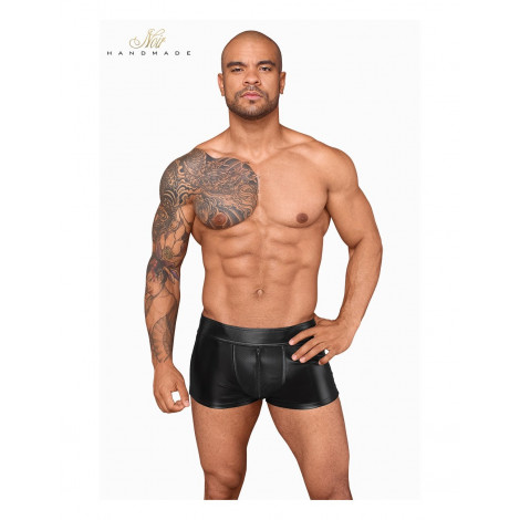 Short wetlook et filet H058|Lingerie et Vêtement Homme|NatureCoquine