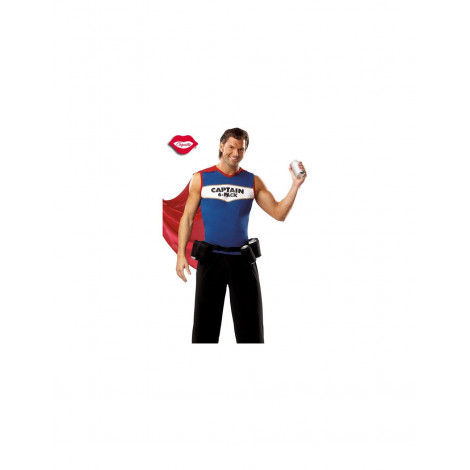 Costume Captain 6-Pack|Lingerie et Vêtement Homme|NatureCoquine