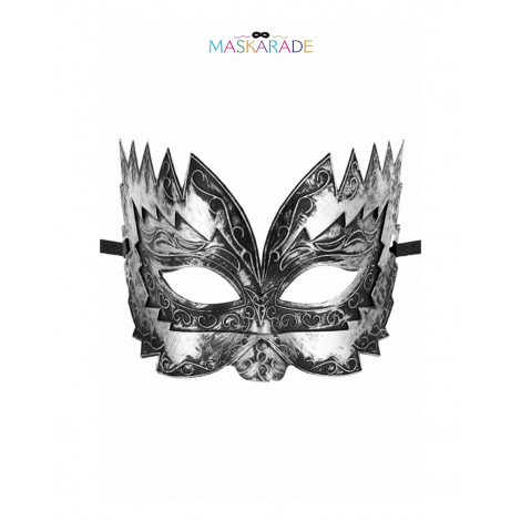 Masque semi-rigide argenté Don Giovanni|Lingerie et Vêtement Homme|NatureCoquine
