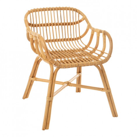 Chaise en Rotin "Ana" 82cm Naturel|Chaise|Paris Prix