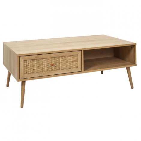 Table Basse en Bois "Bali" 110cm Naturel|Table Basse|Paris Prix