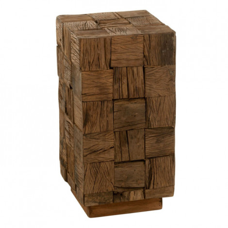 Sellette Déco en Bois "Evasion" 60cm Marron|Table Basse|Paris Prix