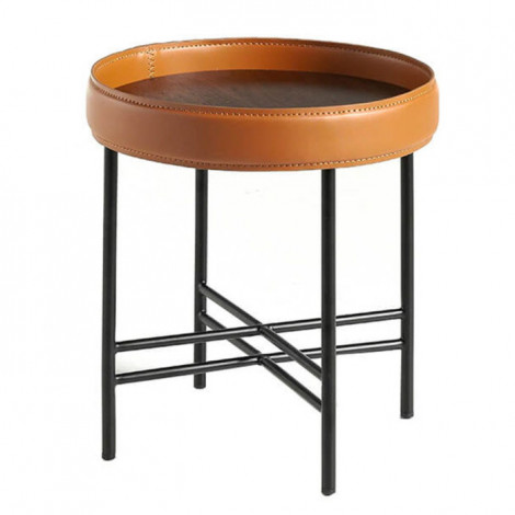 Table d'Appoint Ronde Design "Joya" 45cm Naturel|Table Basse|Paris Prix