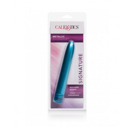 Vibromasseur Metallic Shimmer bleu|Vibromasseur|NatureCoquine