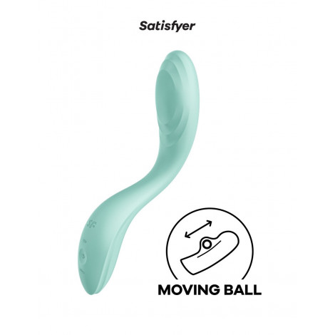 Vibro point G Rrrolling Pleasure menthe - Satisfyer|Vibromasseur|NatureCoquine