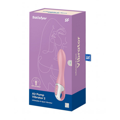 Vibro gonflable Satisfyer Air Pump Vibrator 2|Vibromasseur|NatureCoquine