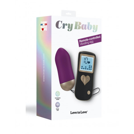 Oeuf vibrant Cry Baby Purple Rain|Oeufs Vibrants|NatureCoquine