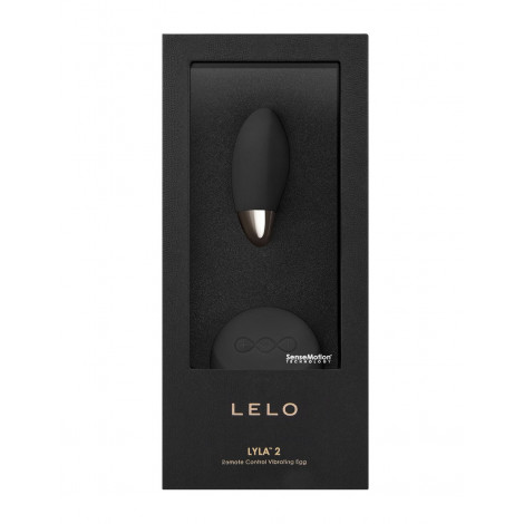 Oeuf vibrant Lyla 2 Noir - Lelo|Oeufs Vibrants|NatureCoquine