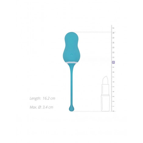 Oeuf vibrant télécommandé Elena - Cala Azul|Oeufs Vibrants|NatureCoquine