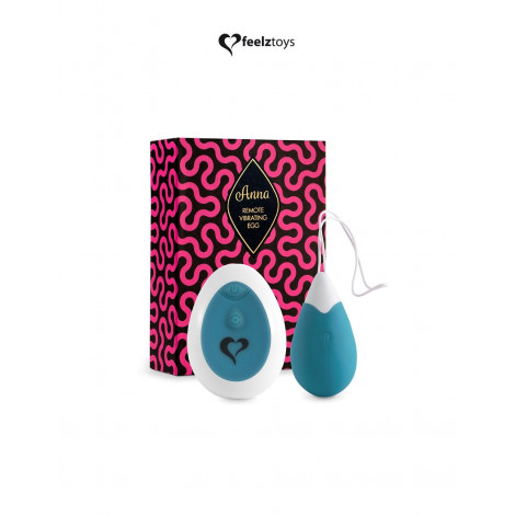 Oeuf vibrant Anna turquoise - Feelztoys|Oeufs Vibrants|NatureCoquine
