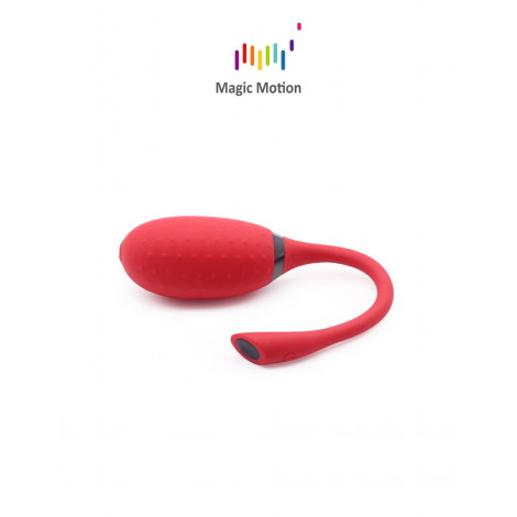 Oeuf vibrant connecté Magic Fugu rouge - Magic Motion|Stimulateur Clitoridien|NatureCoquine