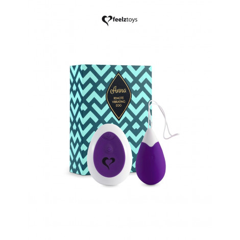 Oeuf vibrant Anna violet - Feelztoys|Oeufs Vibrants|NatureCoquine