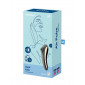 Stimulateur Dual Kiss noir - Satisfyer|Stimulateur Point G|NatureCoquine