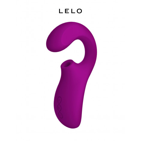 Double stimulateur Enigma violet - Lelo|Stimulateur Clitoridien|NatureCoquine