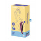 Stimulateur Dual Kiss bordeaux - Satisfyer|Stimulateur Point G|NatureCoquine