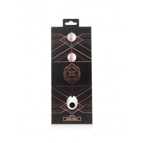Ben Wa Balls - Rosy Gold|Boules de Geïsha|NatureCoquine