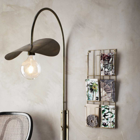 Suspension lampadaire murale feuille laiton|Lampadaire|Lampe Avenue Suspension lampadaire murale feuille laiton|Lampadaire|Lampe Avenue