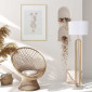 Lampadaire salon moderne en bois|Lampadaire|Lampe Avenue