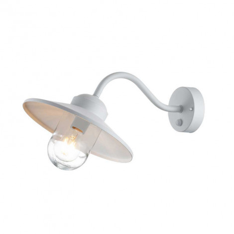 Applique extérieure col de cygne blanche avec detecteur|Exterieur|Lampe Avenue Applique extérieure col de cygne blanche avec detecteur|Exterieur|Lampe Avenue