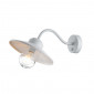Applique extérieure col de cygne blanche avec detecteur|Exterieur|Lampe Avenue Applique extérieure col de cygne blanche avec detecteur|Exterieur|Lampe Avenue