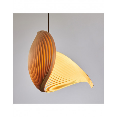 Suspension Nautilus Wing en placage de bois|Suspensions|Kiki Lighting
