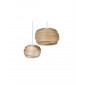 Suspension en placage de tambour en bois rustique KL180|Suspensions|Kiki Lighting