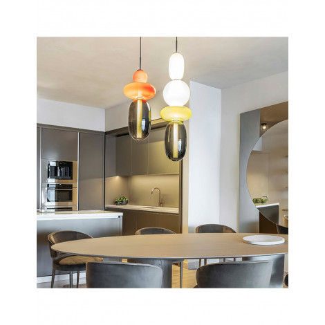 Suspension en Vitrail Art Déco Nordique KL182|Suspensions|Kiki Lighting