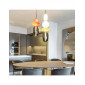 Suspension en Vitrail Art Déco Nordique KL182|Suspensions|Kiki Lighting