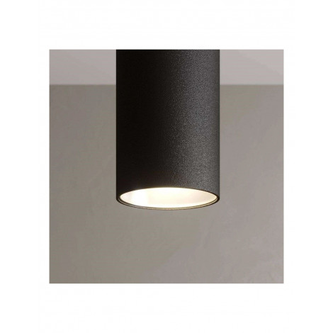 Suspension à Led moderne à long tube noir KL186|Suspensions|Kiki Lighting