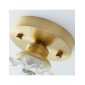 Plafonnier en verre teinté design vintage KL65|Plafonnier|Kiki Lighting