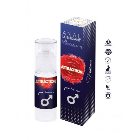 Lubrifiant anal aux phéromones pour homme - Attraction|Gel et Lubrifiant|NatureCoquine