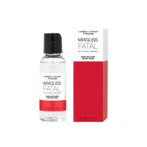Mixgliss silicone - Rose velours - 50ml|Gel et Lubrifiant|NatureCoquine