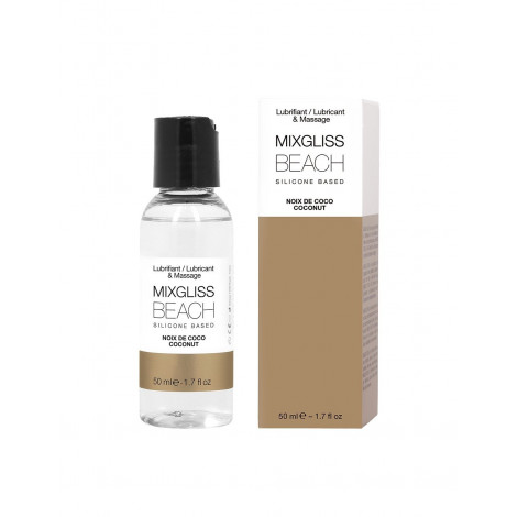 Mixgliss silicone - Noix de coco - 50ml|Gel et Lubrifiant|NatureCoquine