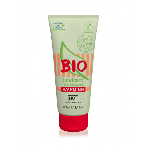 Lubrifiant HOT BIO Warming 100 ml|Gel et Lubrifiant|NatureCoquine