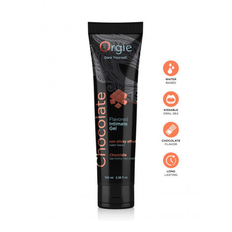 Lubrifiant eau Lube Tube chocolat 100ml|Gel et Lubrifiant|NatureCoquine