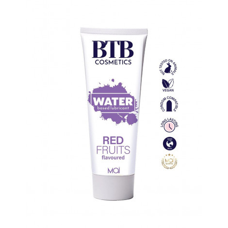 Lubrifiant parfumé Fruits rouges 100 ml - BTB|Gel et Lubrifiant|NatureCoquine
