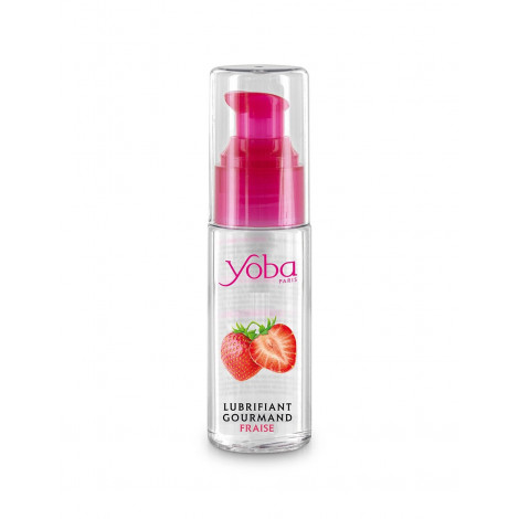 Lubrifiant parfumé fraise 50ml - Yoba|Gel et Lubrifiant|NatureCoquine