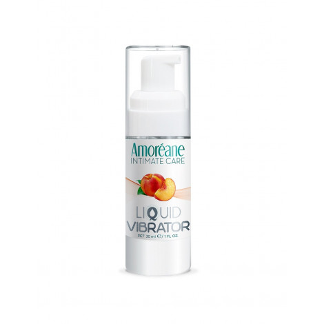 Lubrifiant stimulant Pêche 30ml - Amoreane Med|Gel et Lubrifiant|NatureCoquine
